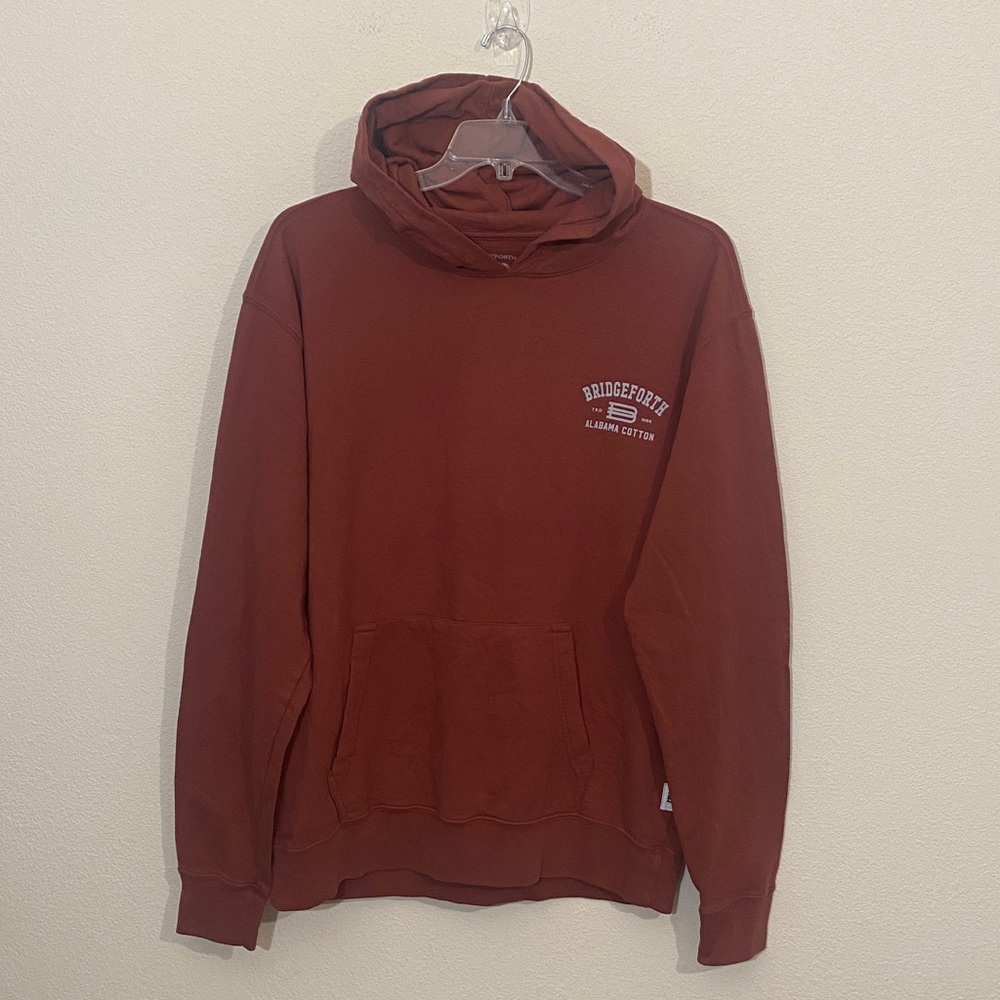 NWOT BRIGEFORTH Alabama Cotton Industrial Hoodie Sweatshirt NWOT Men's Size L